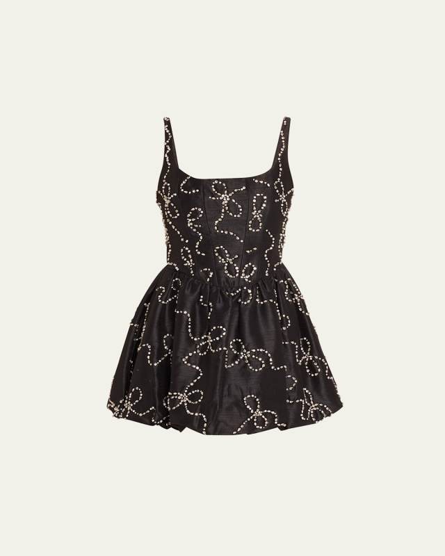 Brookhaven Embellished Bubble Mini Dress